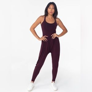 Imbodhi Yoga Jumpsuit - Burgundy